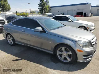 2012 Mercedes-Benz C-Class C 250 with VIN WDDGJ4HBXCF813135, listed as a Copart auction lot 52432185 with 110,028 mi miles and Clean Title. Bid and sale history available at carsss.com. Image 4.