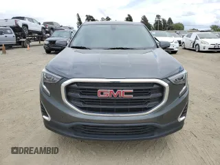 2018 GMC Terrain SLE with VIN 3GKALMEV8JL309845, listed as a Copart auction lot 54070435 with 64,224 mi miles and Salvage Title. Bid and sale history available at carsss.com. Image 5.