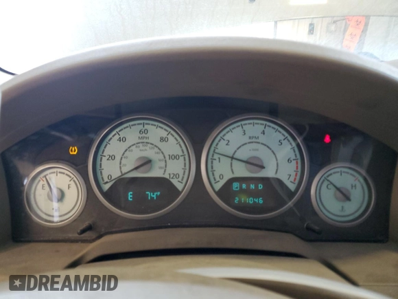 2008 Chrysler Town & Country Touring with VIN 2A8HR54P58R815950, listed as a Copart auction lot 55951155 with 211,046 mi miles and Non Repairable. Bid and sale history available at DreamBid. Image 9.