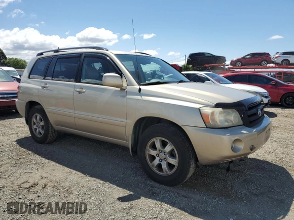 2005 Toyota Highlander z VIN JTEDP21A150058704, wystawiony jako Copart lot #56957355 z przebiegiem 247 620 mil mil oraz Szkoda całkowita • Salvage title. Historia ofert i sprzedaży dostępna na DreamBid. Obrazek 4.