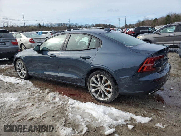 2021 Volvo S60 Momentum with VIN 7JR102FK7MG094255, listed as a Copart auction lot 49794784 with 27,021 mi miles. Bid and sale history available at carsss.com. Image 2.