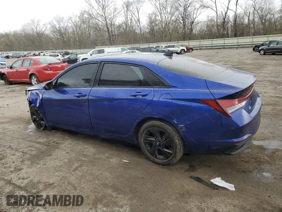 2023 Hyundai Elantra SEL with VIN KMHLM4AG1PU393235, listed as a Copart auction lot 53298915 with 52,403 mi miles and Salvage title. Bid and sale history available at DreamBid. Image 2.