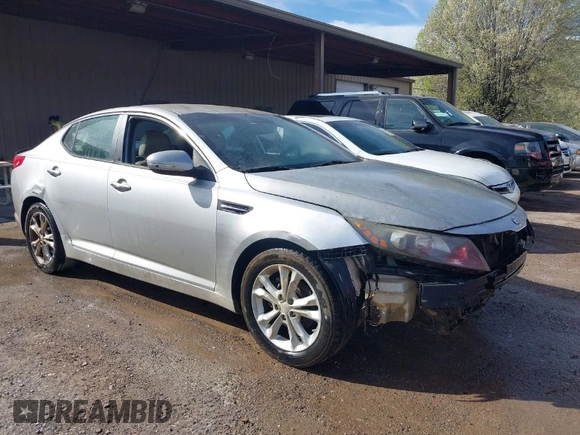 2013 Kia Optima EX with VIN 5XXGN4A77DG173344, listed as a IAAI auction lot 41830904 with 174,655 mi miles. Bid and sale history available at carsss.com. Image 1.