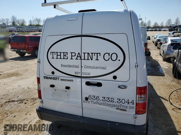 2013 Ford Transit Connect XL с VIN NM0LS7CN8DT157297, выставлен на аукционе Copart как лот 48245324 с пробегом Не указан миль и Списание • Salvage title. История ставок и продаж доступна на DreamBid. Изображение 6.