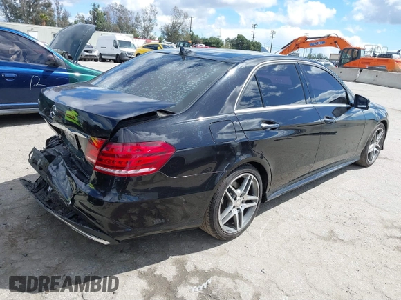 2015 Mercedes-Benz E 350 Sport with VIN WDDHF5KBXFB121232, listed as a IAAI auction lot 41796948 with 176,180 mi miles and . Bid and sale history available at DreamBid. Image 4.