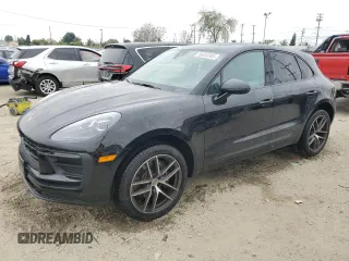 2024 Porsche Macan with VIN WP1AA2A51RLB12470, listed as a Copart auction lot 55420385 with 9,244 mi miles and Salvage title. Bid and sale history available at DreamBid. Image 1.