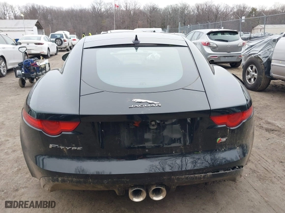 2016 Jaguar F-TYPE V6 S with VIN SAJWA6BU8G8K24088, listed as a IAAI auction lot 41614793 with 80,675 mi miles. Bid and sale history available at carsss.com. Image 16.