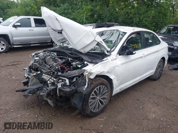 2021 Volkswagen Jetta S with VIN 3VWC57BU3MM011954, listed as a IAAI auction lot 42518577 with 40,605 mi miles and . Bid and sale history available at DreamBid. Image 6.