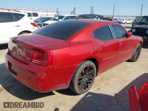 2006 Dodge Charger R/T with VIN 2B3KA53H56H195877, listed as a IAAI auction lot 40070342 with 204,993 mi miles and . Bid and sale history available at carsss.com. Image 4.