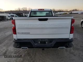 2020 Chevrolet Silverado 1500 Work Truck with VIN 3GCNWAEF2LG270855, listed as a Copart auction lot 83551204 with 98,922 mi miles and Salvage Title. Bid and sale history available at carsss.com. Image 6.