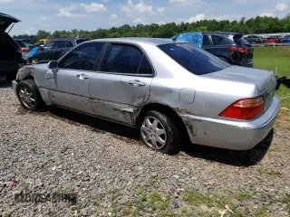 2002 Acura RL with VIN JH4KA96582C006545, listed as a Copart auction lot 61915624 with 159,038 mi miles and Salvage Title. Bid and sale history available at carsss.com. Image 2.