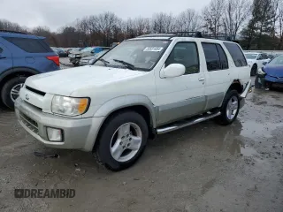 2002 Infiniti QX4 Luxury z VIN JNRDR09YX2W261698, wystawiony jako Copart lot #83531054 z przebiegiem 149 094 mil mil oraz Czysty tytuł • Clean title. Historia ofert i sprzedaży dostępna na DreamBid. Obrazek 1.