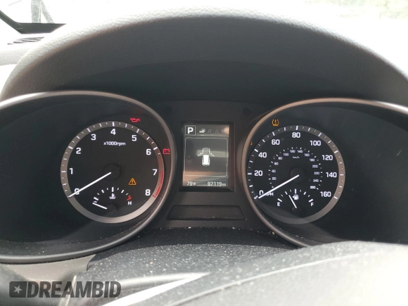 2017 Hyundai Santa Fe 2.4L with VIN 5XYZTDLB3HG444157, listed as a Copart auction lot 60741295 with 97,119 mi miles and Clean title. Bid and sale history available at DreamBid. Image 9.