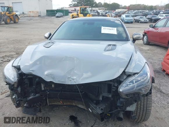2019 Kia Stinger GT1 with VIN KNAE45LCXK6061530, listed as a IAAI auction lot 41750697 with 90,212 mi miles and . Bid and sale history available at DreamBid. Image 12.