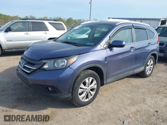 2013 Honda CR-V EX-L with VIN 2HKRM4H7XDH688697, listed as a IAAI auction lot 42106084 with 159,797 mi miles. Bid and sale history available at carsss.com. Image 2.