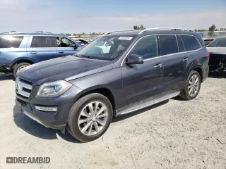 2016 Mercedes-Benz GL with VIN 4JGDF6EE0GA682515, listed as a Copart auction lot 59000004 with 91,921 mi miles and Salvage Title. Bid and sale history available at carsss.com. Image 1.