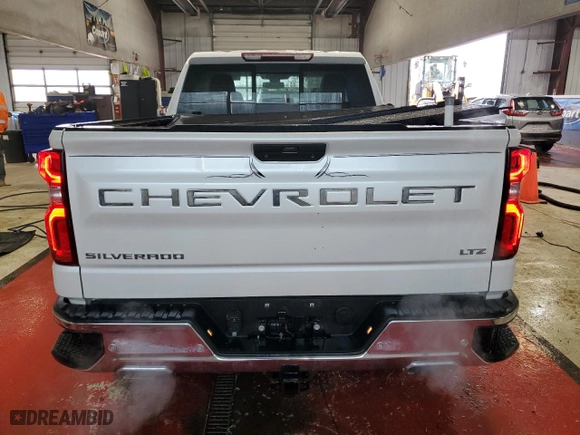 2019 Chevrolet Silverado 1500 LTZ with VIN 1GCRYGED2KZ183548, listed as a Copart auction lot 52068335 with 63,379 mi miles and Salvage Title. Bid and sale history available at carsss.com. Image 6.