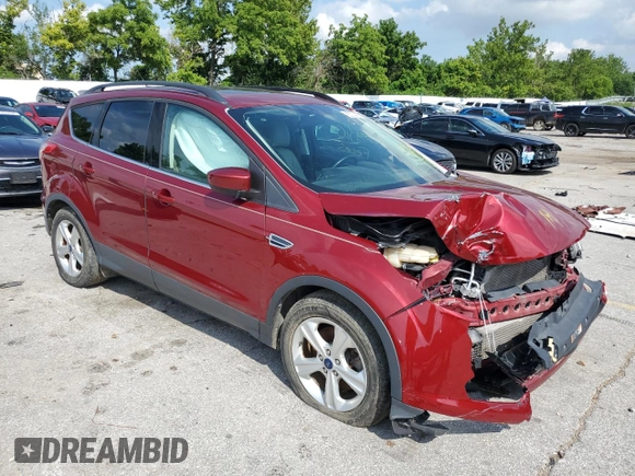 2014 Ford Escape SE z VIN 1FMCU9G95EUD55672, wystawiony jako Copart lot #65274425 z przebiegiem Nie podano mil oraz Szkoda całkowita • Salvage title. Historia ofert i sprzedaży dostępna na DreamBid. Obrazek 4.