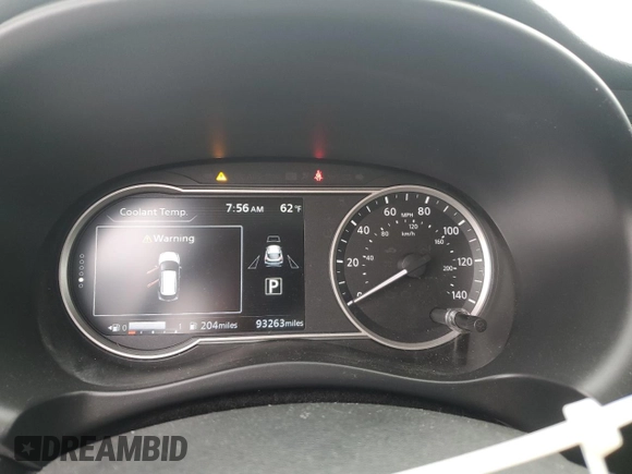 2019 Nissan Kicks SR with VIN 3N1CP5CU8KL482701, listed as a Copart auction lot 51110105 with 93,263 mi miles and Salvage Title. Bid and sale history available at carsss.com. Image 9.