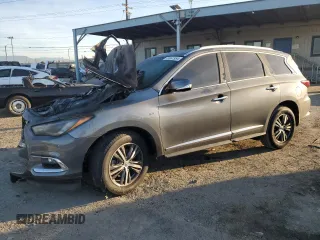 2019 Infiniti QX60 LUXE with VIN 5N1DL0MN0KC533719, listed as a Copart auction lot 85961954 with 0 mi miles and Salvage Title. Bid and sale history available at carsss.com. Image 1.