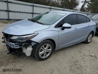 2018 Chevrolet Cruze LT with VIN 1G1BE5SM9J7119058, listed as a Copart auction lot 48553795 with 120,468 mi miles and Salvage Title. Bid and sale history available at carsss.com. Image 1.