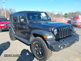 2020 Jeep Wrangler Unlimited Sport S with VIN 1C4HJXDNXLW170396, listed as a IAAI auction lot 41989024 with 36,068 mi miles and . Bid and sale history available at DreamBid. Image 1.