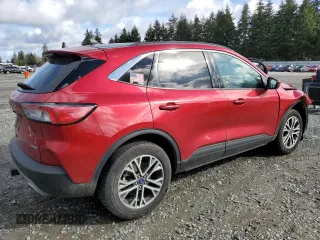 2021 Ford Escape SEL with VIN 1FMCU9H9XMUA36118, listed as a Copart auction lot 48482315 with 94,018 mi miles and Salvage Title. Bid and sale history available at DreamBid. Image 3.