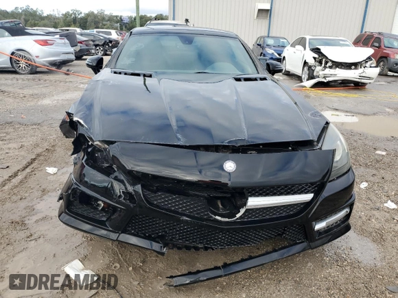 2013 Mercedes-Benz SLK 250 with VIN WDDPK4HA9DF061496, listed as a Copart auction lot 78623714 with Not provided miles and Salvage title. Bid and sale history available at DreamBid. Image 5.