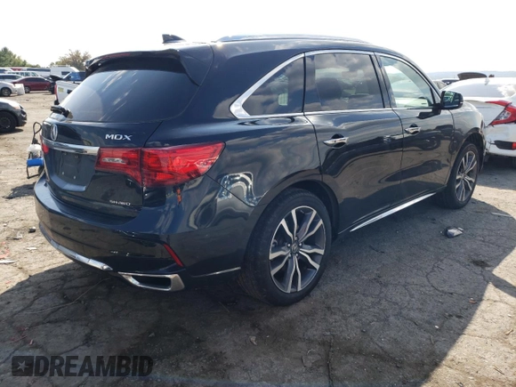 2020 Acura MDX w/Advance/Entertainment Pkg with VIN 5J8YD4H91LL011742, listed as a Copart auction lot 70460713 with 105,260 mi miles. Bid and sale history available at carsss.com. Image 3.