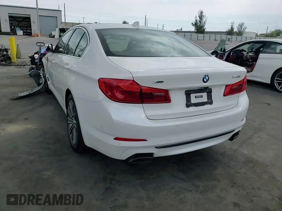 2019 BMW 5 Series 540i xDrive with VIN WBAJE7C58KWW09923, listed as a Copart auction lot 50146235 with 42,440 mi miles and Non Repairable. Bid and sale history available at carsss.com. Image 11.