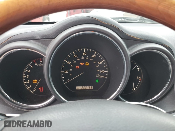 2004 Lexus RX 330 with VIN 2T2HA31U74C007666, listed as a Copart auction lot 56555585 with 200,169 mi miles and Salvage Title. Bid and sale history available at DreamBid. Image 9.