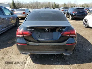 2020 Mercedes-Benz A 220 with VIN WDD3G4FBXLW040540, listed as a Copart auction lot 45729405 with 99,595 mi miles and Salvage Title. Bid and sale history available at DreamBid. Image 6.