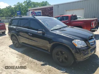 2007 Mercedes-Benz GL-Class with VIN 4JGBF71E87A130425, listed as a Copart auction lot 57101034 with 94,400 mi miles and Salvage Title. Bid and sale history available at carsss.com. Image 4.