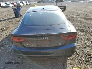 2016 Audi A7 3.0 Premium Plus with VIN WAUWGAFC6GN025766, listed as a Copart auction lot 40046403 with 76,821 mi miles. Bid and sale history available at carsss.com. Image 6.