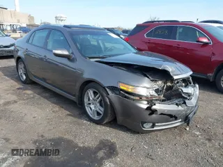 2007 Acura TL with VIN 19UUA662X7A029523, listed as a IAAI auction lot 41946286 with 125,564 mi miles. Bid and sale history available at carsss.com. Image 1.