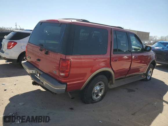 2002 Ford Expedition Eddie Bauer with VIN 1FMPU18L92LA82606, listed as a Copart auction lot 49961395 with 246,183 mi miles and Salvage title. Bid and sale history available at DreamBid. Image 3.