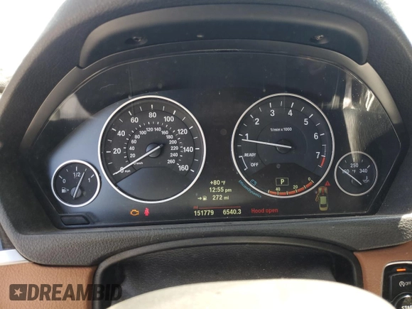 2014 BMW 4 Series 428i with VIN WBA3N3C57EF712370, listed as a Copart auction lot 63108215 with 151,779 mi miles and Salvage title. Bid and sale history available at DreamBid. Image 9.