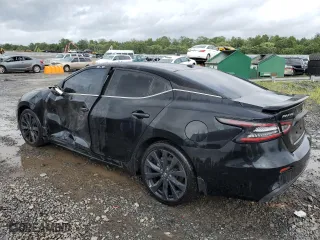 2023 Nissan Maxima SR with VIN 1N4AA6EV8PC506487, listed as a Copart auction lot 66585654 with 770 mi miles and Salvage Title. Bid and sale history available at carsss.com. Image 2.