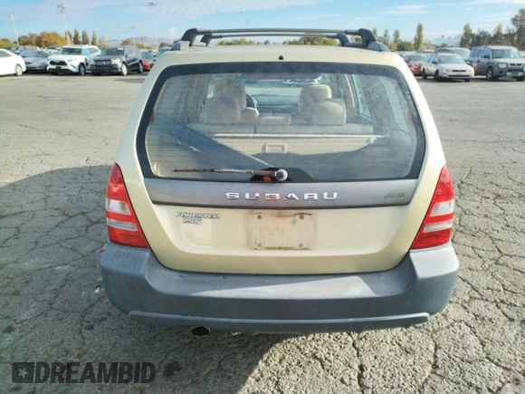 2003 Subaru Forester X with VIN JF1SG63683H737806, listed as a Copart auction lot 78750074 with 109,099 mi miles and Salvage Title. Bid and sale history available at carsss.com. Image 6.