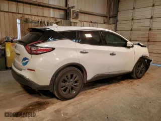 2018 Nissan Murano Platinum with VIN 5N1AZ2MG2JN164847, listed as a Copart auction lot 85445564 with 91,023 mi miles and Salvage Title. Bid and sale history available at carsss.com. Image 3.