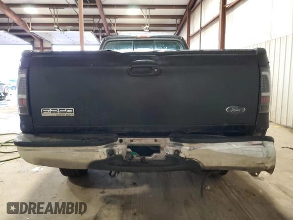 2007 Ford F-250 XL with VIN 1FTNF21587EA67193, listed as a Copart auction lot 86697654 with 196,359 mi miles and Salvage Title. Bid and sale history available at DreamBid. Image 6.