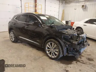 2023 Buick Envision Avenir with VIN LRBFZSR40PD231712, listed as a IAAI auction lot 41432848 with 9,738 mi miles and . Bid and sale history available at carsss.com. Image 1.
