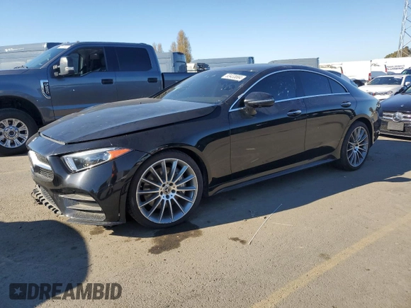 2019 Mercedes-Benz CLS with VIN WDD2J5JB8KA011768, listed as a Copart auction lot 83433664 with 71,288 mi miles and Clean Title. Bid and sale history available at carsss.com. Image 1.