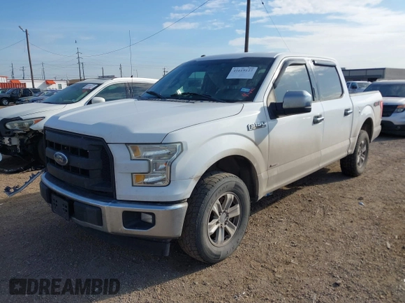 2017 Ford F-150 XL with VIN 1FTEW1EG7HFA12221, listed as a IAAI auction lot 41619127 with 241,779 mi miles. Bid and sale history available at carsss.com. Image 2.