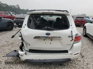 2012 Toyota Highlander Hybrid Limited with VIN JTEDC3EH5C2009970, listed as a Copart auction lot 54277314 with 150,567 mi miles and Salvage Title. Bid and sale history available at carsss.com. Image 6.