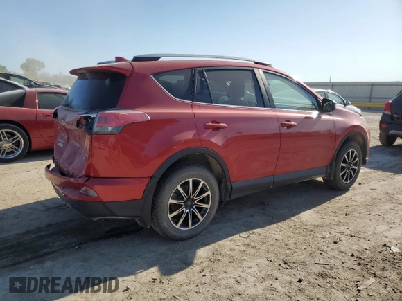 2017 Toyota RAV4 LE with VIN 2T3BFREV9HW543578, listed as a Copart auction lot 57887255 with 97,688 mi miles and Salvage title. Bid and sale history available at DreamBid. Image 3.
