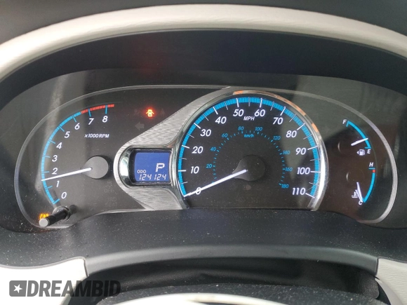 2013 Toyota Sienna XLE with VIN 5TDDK3DC3DS065980, listed as a Copart auction lot 50563385 with 124,124 mi miles and Salvage Title. Bid and sale history available at DreamBid. Image 9.