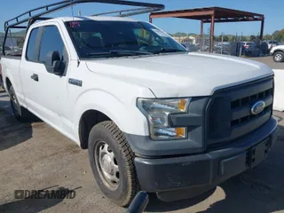 2015 Ford F-150 XL with VIN 1FTEX1C89FFC78555, listed as a IAAI auction lot 41989102 with 216,655 mi miles. Bid and sale history available at carsss.com. Image 1.