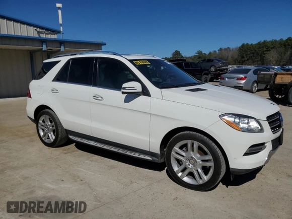 2014 Mercedes-Benz M 350 with VIN 4JGDA2EB5EA356347, listed as a Copart auction lot 46631435 with 135,332 mi miles and Clean Title. Bid and sale history available at DreamBid. Image 4.
