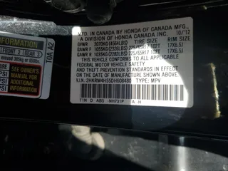 2013 Honda CR-V EX with VIN 2HKRM4H55DH608480, listed as a Copart auction lot 52675975 with 178,836 mi miles and Clean Title. Bid and sale history available at carsss.com. Image 13.
